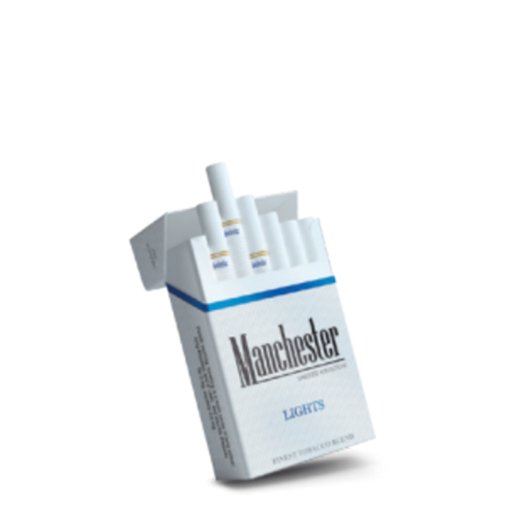 Manchester Lights cigarette pack